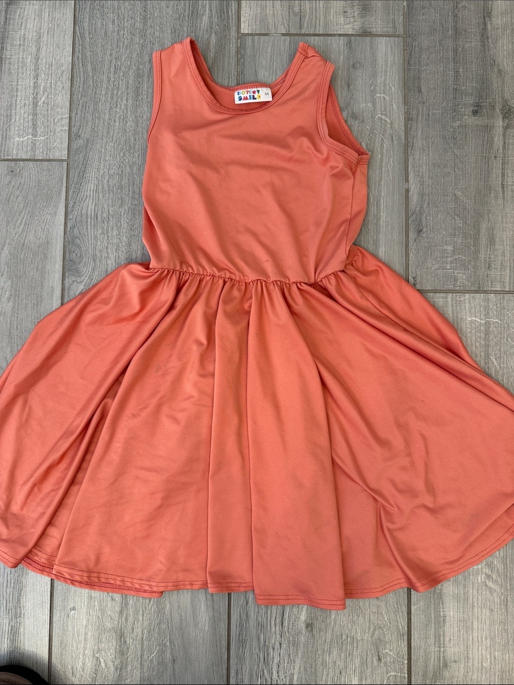 Dot Dot Smile Coral Swing Dress for Kids